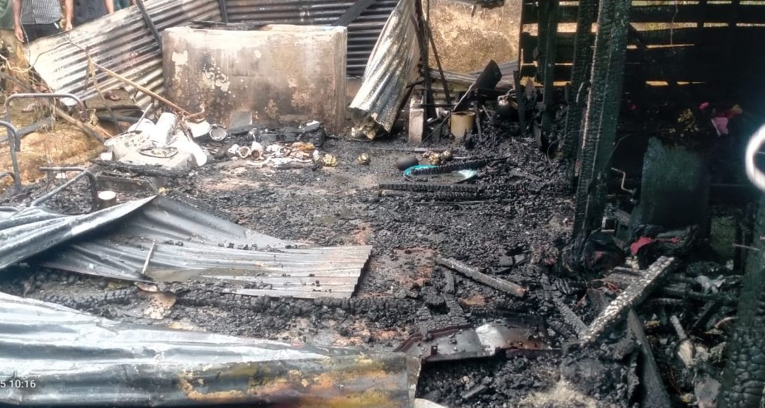 Damkar Rusak, Kebakaran di Pintu Rime Gayo Dipadamkan secara Manual