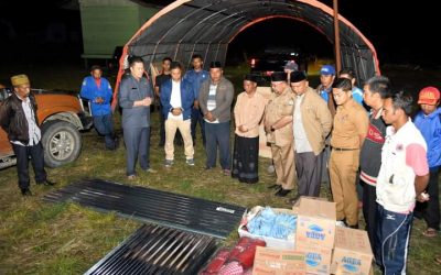 Pemkab Bener Meriah Serahkan Bantuan untuk Warga Tertimpa Musibah Angin Puting Beliung