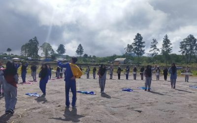 Marching Band SMA Unggul Binaan Semarakkan HUT Kabupaten Bener Meriah ke-19