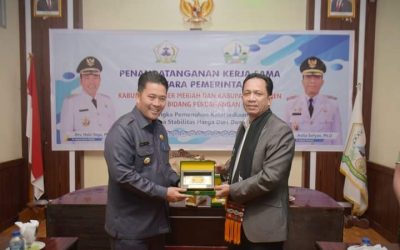Tekan Inflasi, Pemkab Bener Meriah bersama Pemkab Bireuen Teken MoU terkait Perdagangan