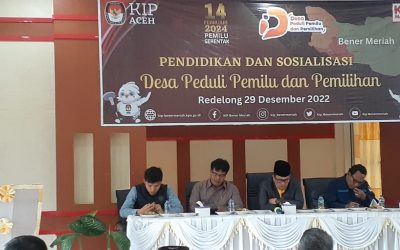 KIP Aceh dan Bener Meriah Gelar Sosialisasi: Membangun Kesadaran Politik Masyarakat Lewat Desa Peduli Pemilu dan Pemilihan