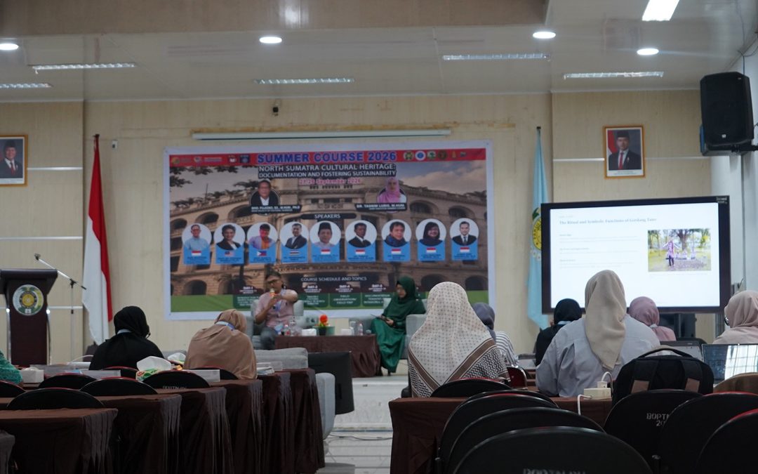 Summer Course 2026 FIB USU Bekali Peserta Pelatihan Dokumentasi Warisan Budaya Takbenda